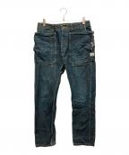 SASSAFRASササフラス）の古着「デニムパンツ」｜インディゴ