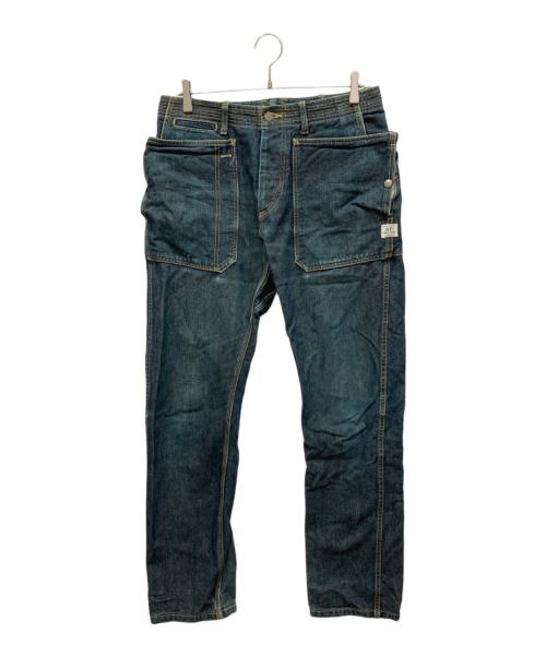 SASSAFRAS（ササフラス）SASSAFRAS (ササフラス) デニムパンツ インディゴ サイズ:Mの古着・服飾アイテム