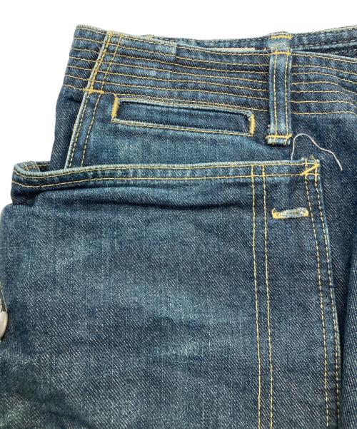 SASSAFRAS（ササフラス）SASSAFRAS (ササフラス) デニムパンツ インディゴ サイズ:Mの古着・服飾アイテム