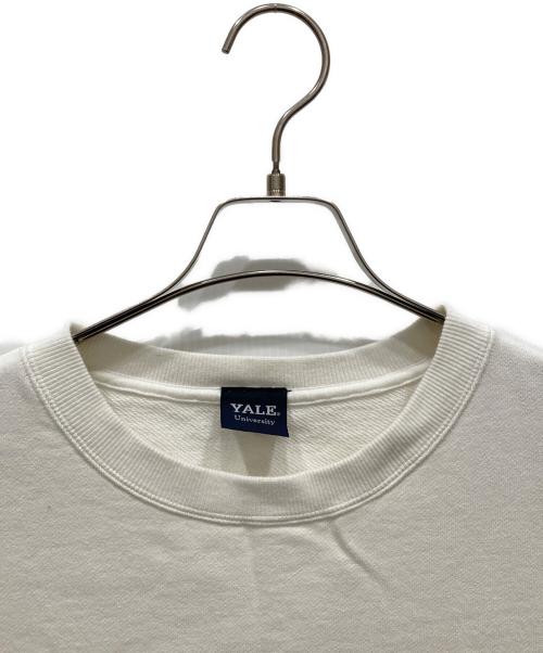 FRAMeWORK（フレームワーク）FRAMeWORK (フレームワーク) YALE (イェール) BIG-TEE ホワイト サイズ:-の古着・服飾アイテム