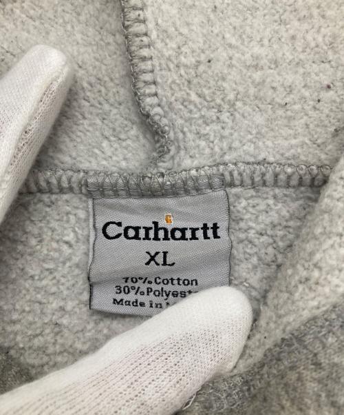 CarHartt（カーハート）CarHartt (カーハート) プルオーバーパーカー グレー サイズ:XLの古着・服飾アイテム