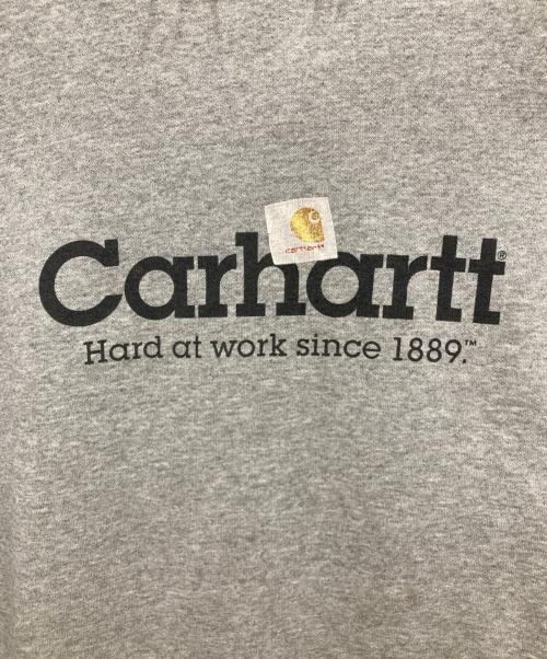 CarHartt（カーハート）CarHartt (カーハート) プルオーバーパーカー グレー サイズ:XLの古着・服飾アイテム