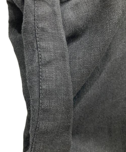 Honnete（オネット）Honnete (オネット) リネンブラウス ブラック サイズ:-の古着・服飾アイテム