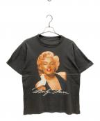 USEDユーズド）の古着「プリントTシャツ」｜ブラック