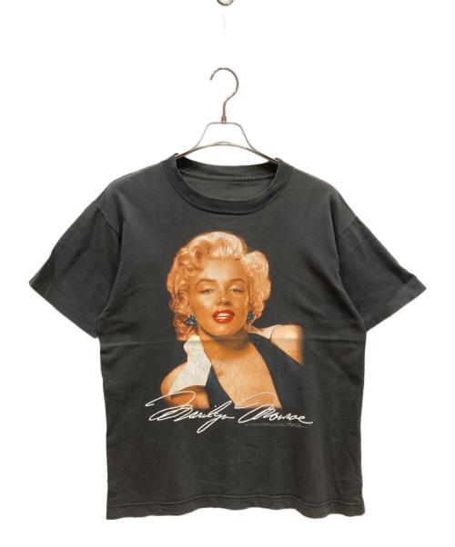 USED（ユーズド）USED (ユーズド) プリントTシャツ ブラック サイズ:-の古着・服飾アイテム