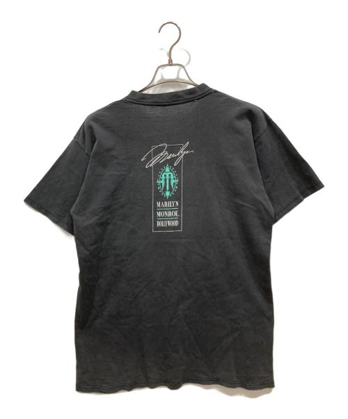 USED（ユーズド）USED (ユーズド) プリントTシャツ ブラック サイズ:不明の古着・服飾アイテム