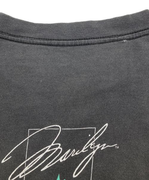 USED（ユーズド）USED (ユーズド) プリントTシャツ ブラック サイズ:不明の古着・服飾アイテム