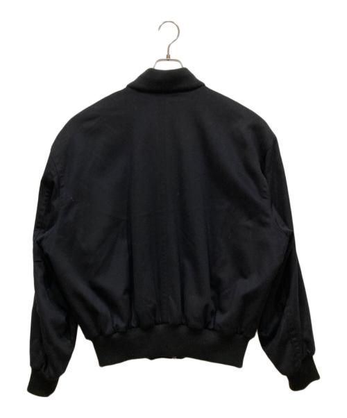 BOSS HUGO BOSS（ボス ヒューゴボス）BOSS HUGO BOSS (ボス ヒューゴボス) ウールブルゾン ブラック サイズ:SIZE 50の古着・服飾アイテム