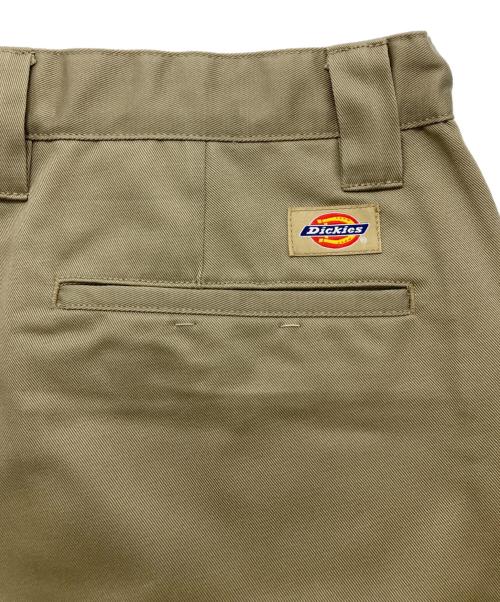 Dickies（ディッキーズ）Dickies (ディッキーズ) POLIQUANT (ポリクアント) ADJUSTABLE FIT REPRO TROUSER ベージュ サイズ:3の古着・服飾アイテム