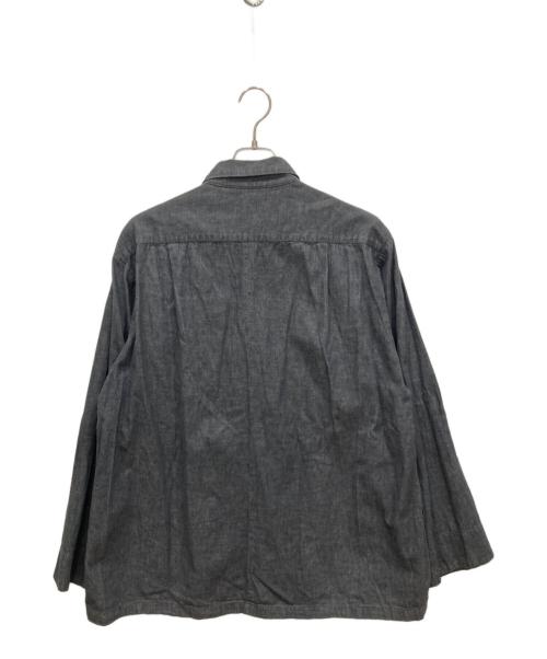 elephant blanc（エレファンブラン）Elephant Blanc (エレファンブラン) GARDEN (ガーデン) ウエスタンシャツ グレー サイズ:FREEの古着・服飾アイテム