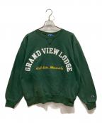 Championチャンピオン）の古着「80sアーチロゴスウェット」｜グリーン