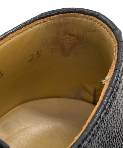 REGAL（リーガル）REGAL (リーガル) 型押しプレーントゥシューズ ブラック サイズ:25の古着・服飾アイテム