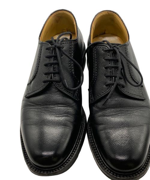 REGAL（リーガル）REGAL (リーガル) 型押しプレーントゥシューズ ブラック サイズ:25の古着・服飾アイテム