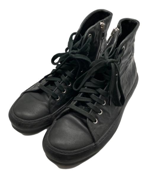 both（ボース）BOTH (ボース) ハイカットスニーカー ブラック サイズ:43の古着・服飾アイテム