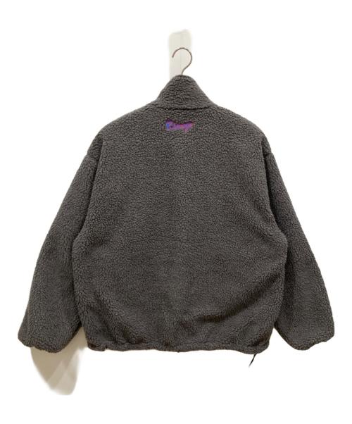 PERUSHU（ペルーシュ）Perushu (ペルーシュ) MLB (エムエルビー) ボアナイロンジャケット ブラック サイズ:Ⅿの古着・服飾アイテム