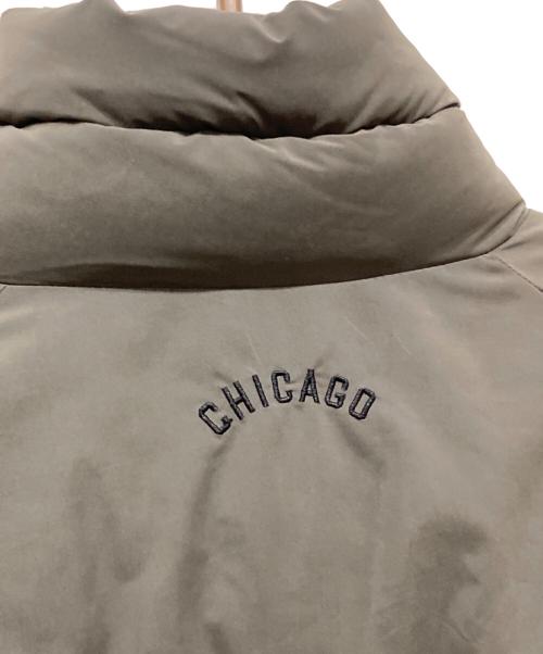 PERUSHU（ペルーシュ）Perushu (ペルーシュ) MLB (エムエルビー) 中綿ジャケット カーキ サイズ:Ⅿの古着・服飾アイテム