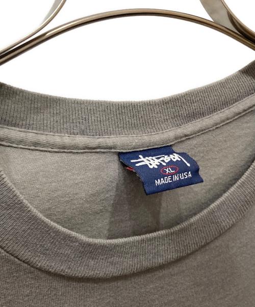 stussy（ステューシー）stussy (ステューシー) 90'sプリントTシャツ グレー サイズ:XLの古着・服飾アイテム