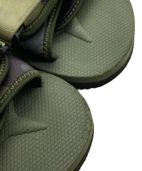 stussy（ステューシー）stussy (ステューシー) suicoke (スイコック) MOTO STUサンダル カーキ サイズ:27の古着・服飾アイテム