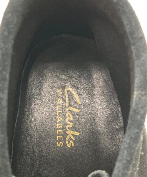 CLARKS（クラークス）CLARKS (クラークス) ワラビーブーツ ブラック サイズ:25.5の古着・服飾アイテム