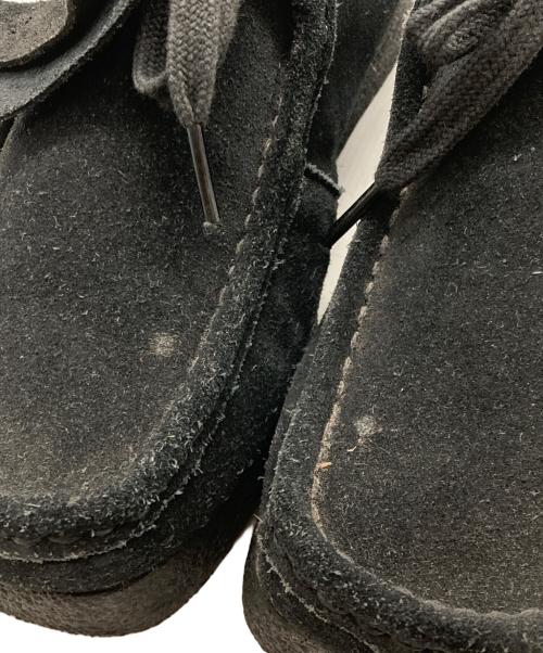 CLARKS（クラークス）CLARKS (クラークス) ワラビーブーツ ブラック サイズ:25.5の古着・服飾アイテム
