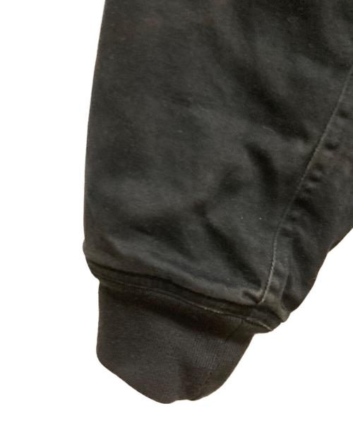 PAPAS（パパス）PAPAS (パパス) ロゴワッペンブルゾン ブラック サイズ:Ⅼの古着・服飾アイテム