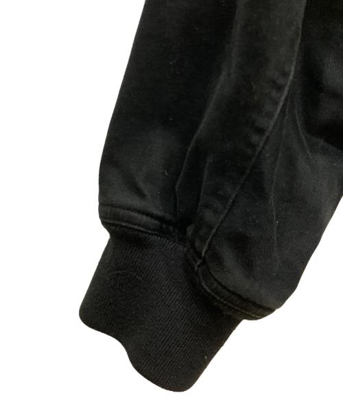 PAPAS（パパス）PAPAS (パパス) ロゴワッペンブルゾン ブラック サイズ:Ⅼの古着・服飾アイテム