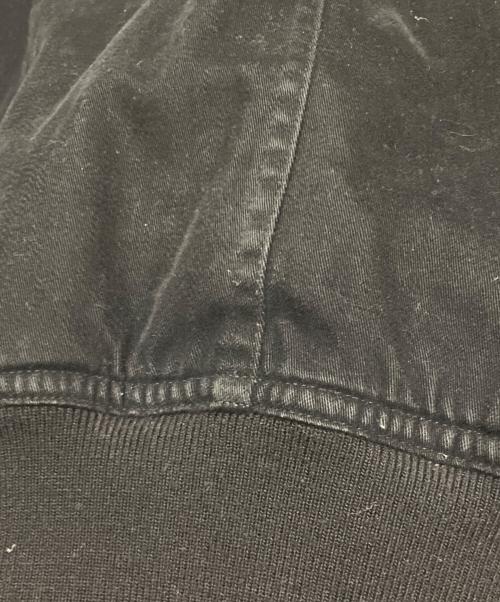 PAPAS（パパス）PAPAS (パパス) ロゴワッペンブルゾン ブラック サイズ:Ⅼの古着・服飾アイテム