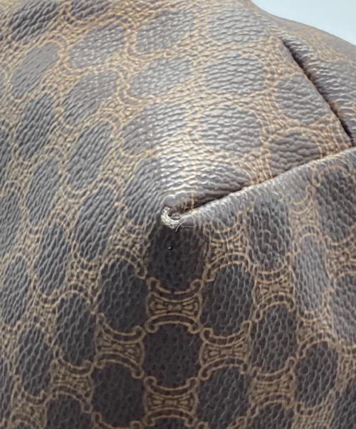 CELINE（セリーヌ）CELINE (セリーヌ) マカダム ポーチ ブラウンの古着・服飾アイテム