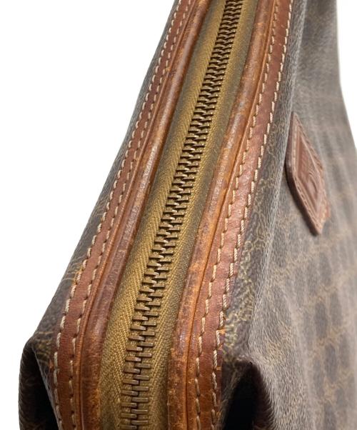 CELINE（セリーヌ）CELINE (セリーヌ) マカダム ポーチ ブラウンの古着・服飾アイテム