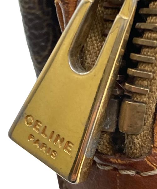CELINE（セリーヌ）CELINE (セリーヌ) マカダム ポーチ ブラウンの古着・服飾アイテム