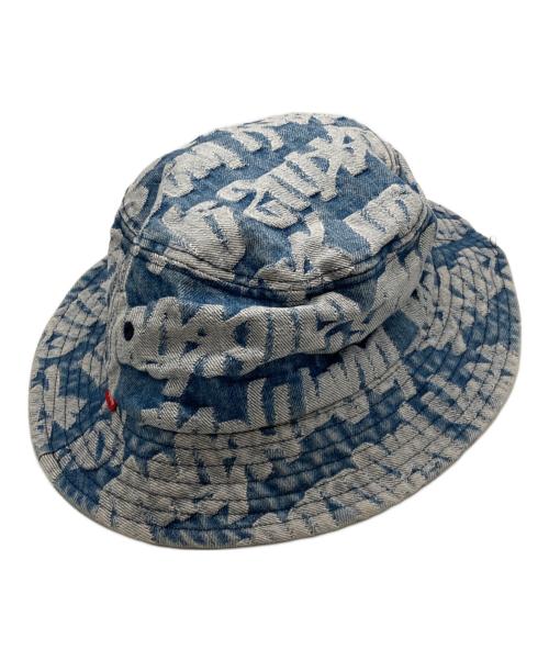 SUPREME（シュプリーム）Supreme (シュプリーム) 22SS Fat Tip Jacquard Denim Crusher インディゴの古着・服飾アイテム