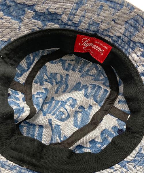 SUPREME（シュプリーム）Supreme (シュプリーム) 22SS Fat Tip Jacquard Denim Crusher インディゴの古着・服飾アイテム