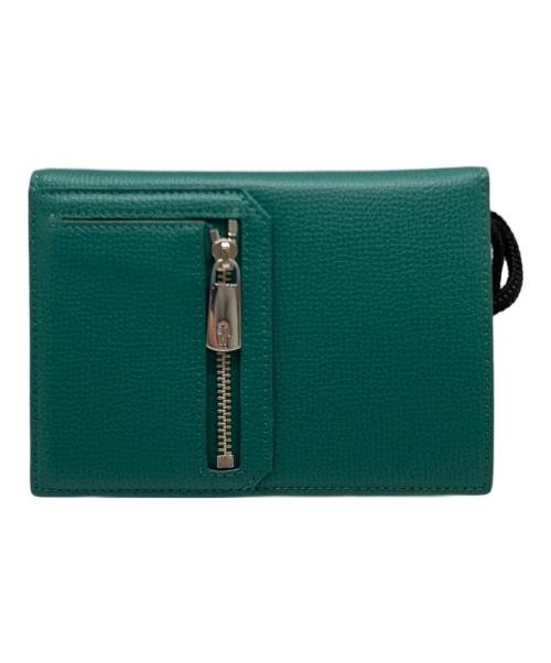 LACOSTE（ラコステ）LACOSTE (ラコステ) ショルダーウォレット・モバイルケース グリーンの古着・服飾アイテム