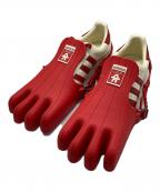 adidas Originals×Avavavアディダスオリジナル×アヴァヴァヴ）の古着「SUPERFINGER SUPERSTAR」｜ホワイト×レッド