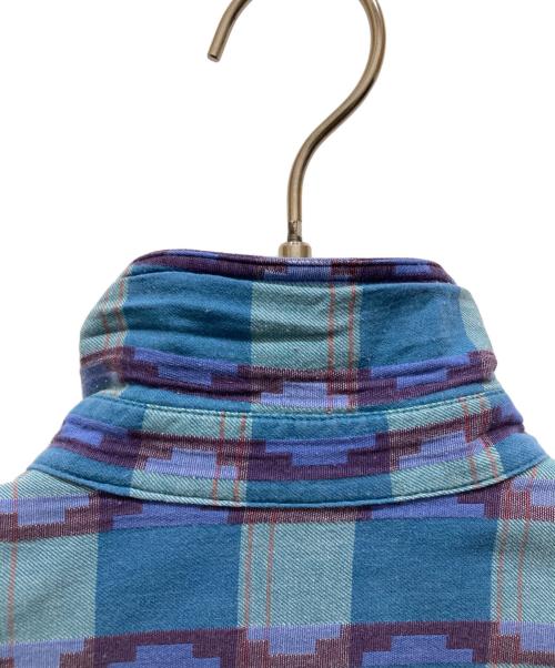 Patagonia（パタゴニア）Patagonia (パタゴニア) マルチパターンシャツ ブルー サイズ:SIZE WOMEN'S Mの古着・服飾アイテム