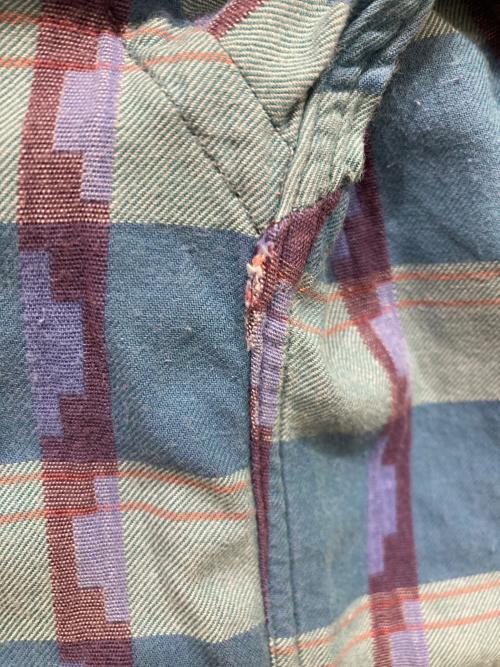 Patagonia（パタゴニア）Patagonia (パタゴニア) マルチパターンシャツ ブルー サイズ:SIZE WOMEN'S Mの古着・服飾アイテム