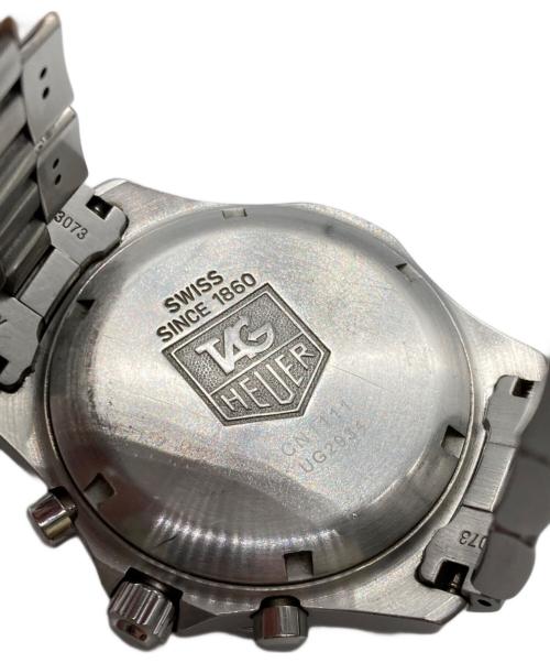 TAG Heuer（タグ・ホイヤー）TAG HEUER (タグホイヤー) エクスクルーシブデイト クロノグラフ シルバーの古着・服飾アイテム