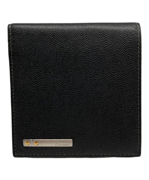 Cartier（カルティエ）Cartier (カルティエ) 2つ折り財布 ブラックの古着・服飾アイテム