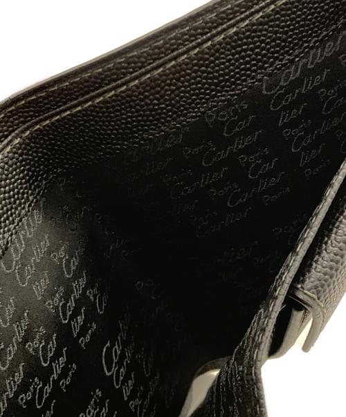 Cartier（カルティエ）Cartier (カルティエ) 2つ折り財布 ブラックの古着・服飾アイテム
