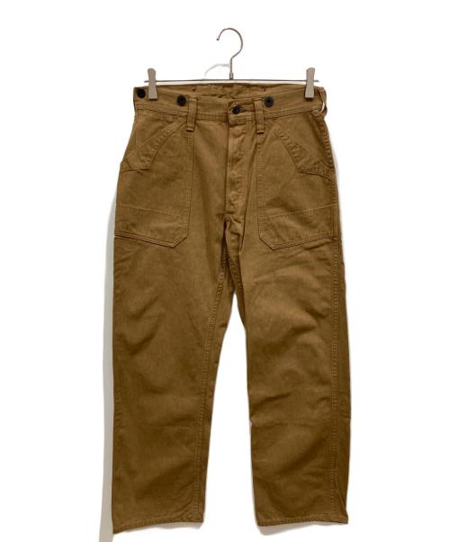 freewheelers（フリーホイーラーズ）FREEWHEELERS (フリーホイーラーズ) ベイカーパンツ ブラウン サイズ:-の古着・服飾アイテム
