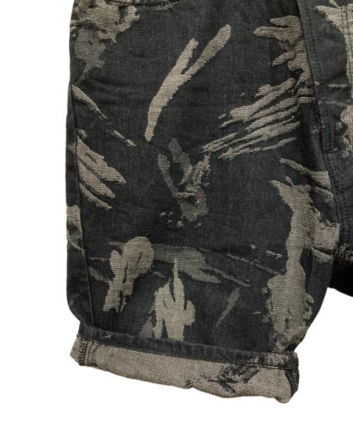 Vivienne Westwood ANGLOMANIA（ヴィヴィアンウエストウッドアングロマニア）VIVIENNE WESTWOOD ANGLOMANIA (ヴィヴィアンウエストウッドアングロマニア) SHADY ASYMMETRIC SHORTS ブラック サイズ:73.5cm (W29)の古着・服飾アイテム