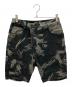 VIVIENNE WESTWOOD ANGLOMANIA（ヴィヴィアンウエストウッドアングロマニア）の古着「SHADY ASYMMETRIC SHORTS」｜ブラック