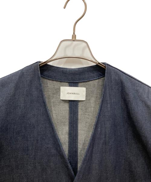 JOHNBULL（ジョンブル）Johnbull (ジョンブル) デニムタイロッケンコート インディゴ サイズ:Ⅼの古着・服飾アイテム