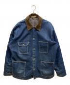 KEYキービジュアルアーツ）の古着「デニムカバーオール」｜インディゴ