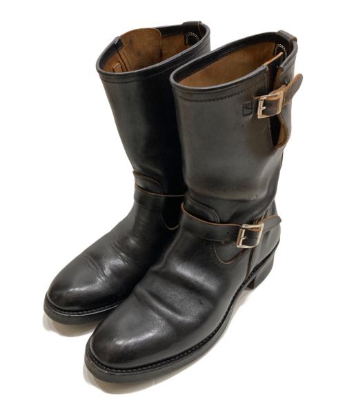 BILTBUCK by ATTRACTIONS（ビルトバックバイアトラクションズ）BILTBUCK by ATTRACTIONS (ビルトバックバイアトラクションズ) Lot.444 Engineer Boots ブラック サイズ:29の古着・服飾アイテム