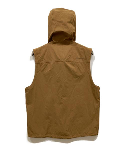AVIREX（アヴィレックス）AVIREX (アヴィレックス) STRETCH ECWCS TYPE VEST ブラウン サイズ:Ⅼの古着・服飾アイテム