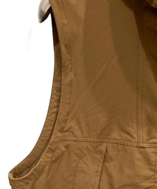 AVIREX（アヴィレックス）AVIREX (アヴィレックス) STRETCH ECWCS TYPE VEST ブラウン サイズ:Ⅼの古着・服飾アイテム