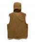AVIREX (アヴィレックス) STRETCH ECWCS TYPE VEST ブラウン サイズ:Ⅼ：5000円
