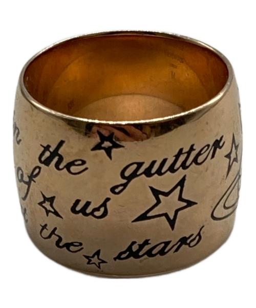 Vivienne Westwood（ヴィヴィアンウエストウッド）Vivienne Westwood (ヴィヴィアンウエストウッド) オーブオスカーリング ゴールド サイズ:14号の古着・服飾アイテム