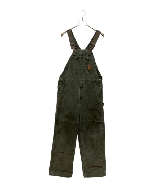 CarHartt（カーハート）CarHartt (カーハート) ダブルニーオーバーオール カーキ サイズ:-の古着・服飾アイテム
